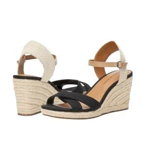 NIB! Lucky Brand Maeylee Espadrille Wedge Strappy Sandals - Size 7